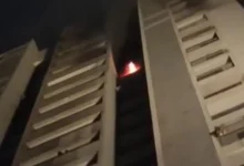 Fierce late night fire at ISKCON Platnium in Ahmedabad, one woman killed