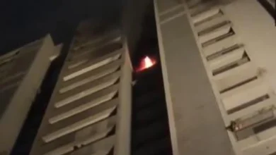 Fierce late night fire at ISKCON Platnium in Ahmedabad, one woman killed