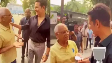 Akshay Kumar went to vote and an old man filed a complaint