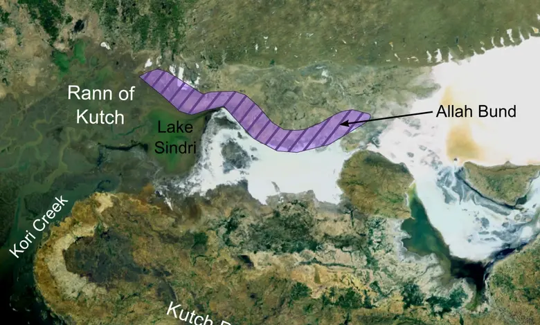 Allahband fault became active in Kutch