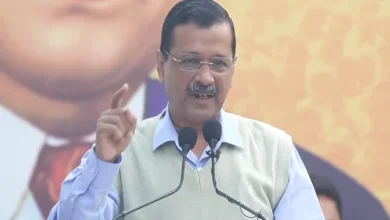 Kejriwal addressed the workers on the party's foundation day