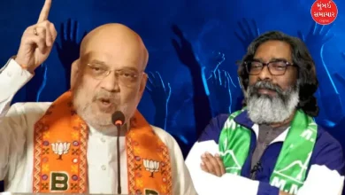 BJP is high-tension power line for development, Hemant Soren's party burnt transformer Amit Shah