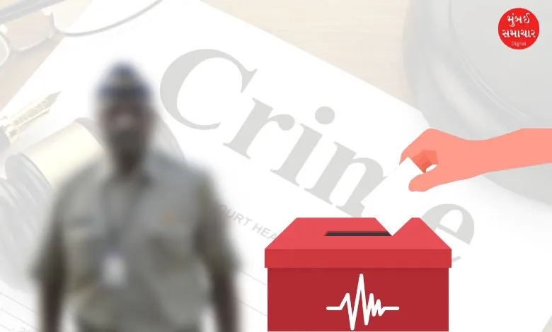 Constable booked for sharing photograph  of postal ballot connected  societal  media