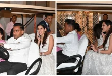 Daughter-in-law Shloka Mehta was seen with grandmother-in-law Kokilaben Ambani at this event