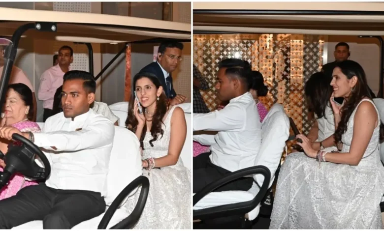 Daughter-in-law Shloka Mehta was seen with grandmother-in-law Kokilaben Ambani at this event