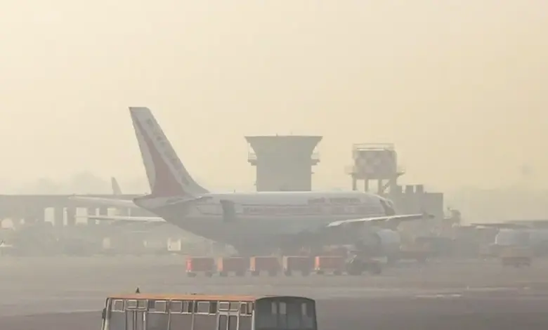 Delhi airport sees 10 flight diversions due to bad weather