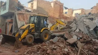 Explosion in Morena, Madhya Pradesh 3 houses collapse, 4 women die