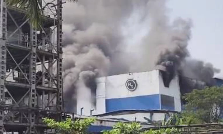 Massive fire late night at Umargam GIDC factory in Valsad, no casualty