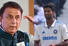 Gavaskar slammed a plate on the wall after hearing about Washington Sundar at lunch, know why...