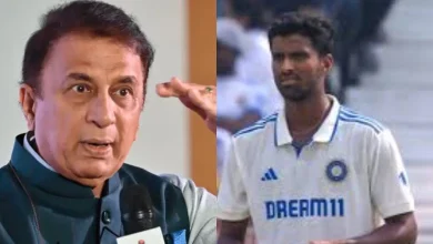 Gavaskar slammed a plate on the wall after hearing about Washington Sundar at lunch, know why...