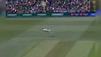 Glenn Phillips grabs stunning catch against England during 1st test match