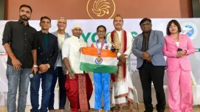 Gold Medal to Tanisha Patel in Asian Yogasana Sports Championship