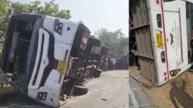 Terrible accident in Maharashtra's Gondia: Shivshahi bus overturns, 9 passengers die