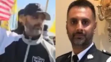 Canada's police suspend Khalistani, an officer involved in the demonstration outside the temple