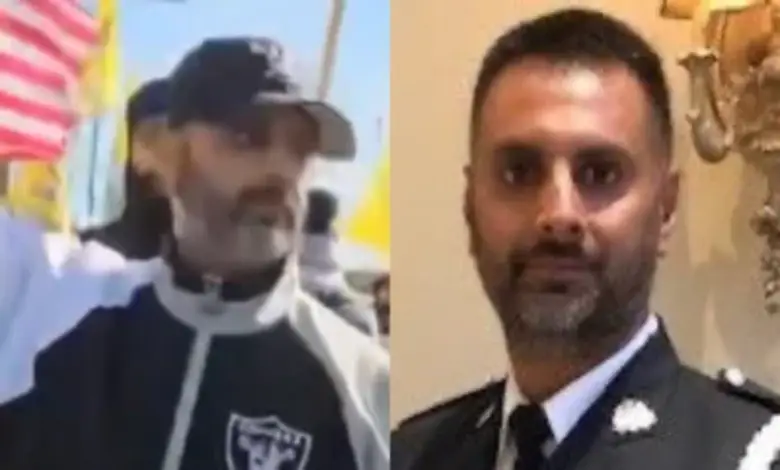 Canada's police suspend Khalistani, an officer involved in the demonstration outside the temple