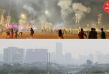 Mumbaikars breathing toxic air on Diwali, due to crackers and cloudy weather: highest pollution in Malad