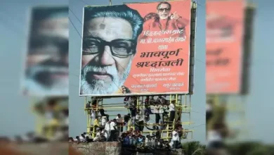 On Bal Thackeray’s death anniversary, poster war between Sena-Sena