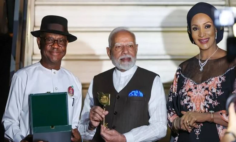 pm narendra modi grand commander of the order of the niger award