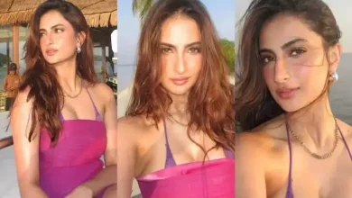 Palak Tiwari gave sizzling poses in a pink dress, pictures went viral