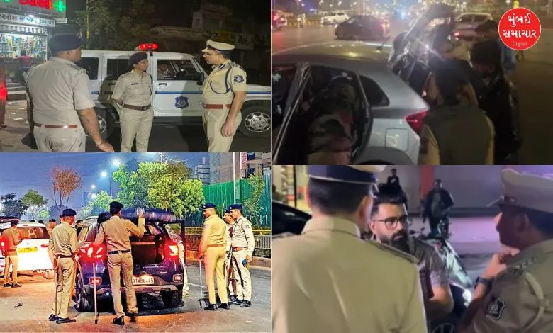 Police Crackdown in Ahmedabad 1700+ Vehicles Detained