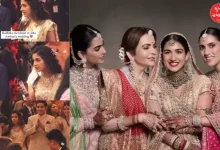 Radhika Merchant's appearance at Isha Ambani's wedding