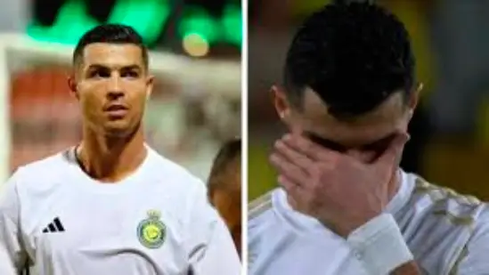 Ronaldo missed his first penalty kick which cost his team this big loss...