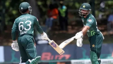 Saim Ayub's record-breaking batting performance in cricket