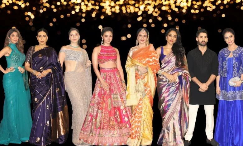 Seeing this unique look of Bollywood actresses on Diwali will make your heart melt