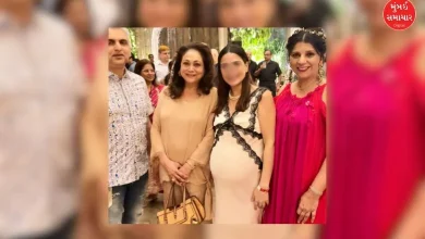 Shraddha Arya and Tina Ambani spotted at a party during Shraddha's pregnancy