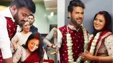 This 44-year-old TV actress got married for the third time... What is the truth behind the viral photo?