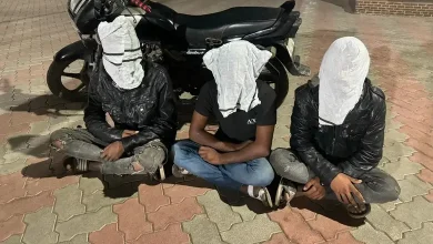 Three people arrested in morbi