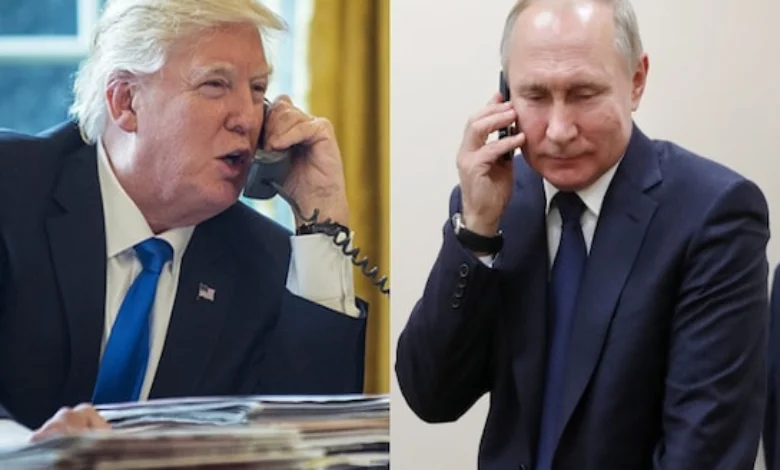 Trump Putin talk on phone about Ukraine war