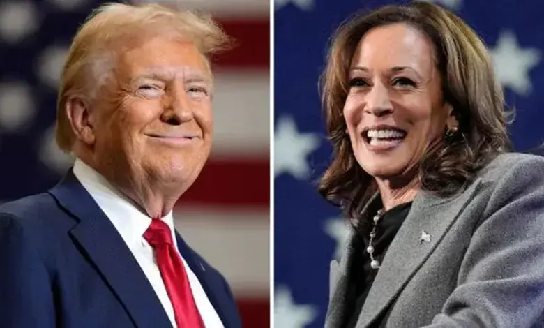 US presidential election Donald trump kamla harris networth comparison