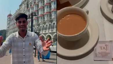 Viral Video: Man ordered tea at Taj Mahal Palace Hotel and what happened next…