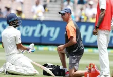 Virat Kohli injured before first test of the Border-Gavaskar Trophy