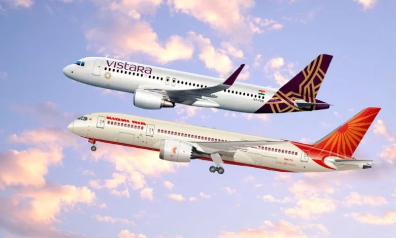 Vistara Airlines will have its final flight today before merger.