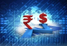 The rupee rose six paise against the dollar, recovering from historic lows