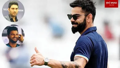 Wishing Kohli on his 37th birthday, Yuvi