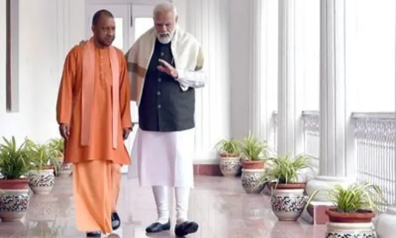 Important meeting held between CM Yogi Adityanath and PM Modi