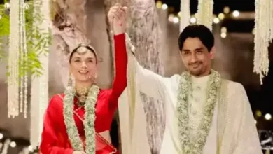 Actress Aditi Rao Hydari marries Siddharth for the second time