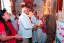 gujarat cm bhupendra patel at panchdev temple on new yea