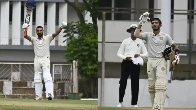 Two triple centuries, record partnership and four-sixes galore: Runs galore in Ranji match