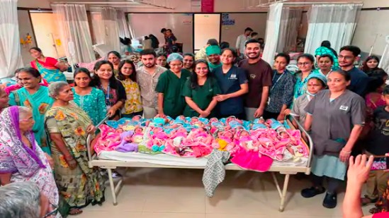 19 babies born on diwali at diamond hospital surat gujarat