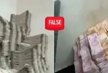 fact check old video cash in room goes viral maharashtra election with false claim