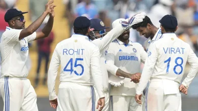 IND VS NZ TEST: New Zealand lose 9 wickets in 2nd innings, Jadeja and Ashwin keep the colors