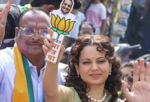 Assembly Election: Actress Kangana campaigned in Nagpur, took part in roadshow