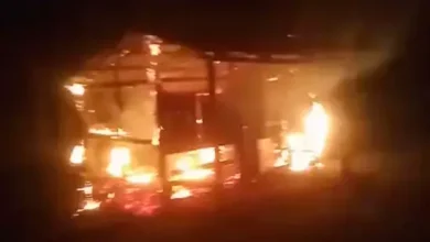 Tense situation in Manipur: Fire in six houses and attack on villagers...