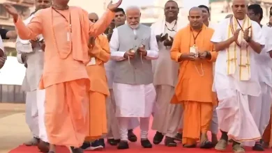 PM Modi immersed in Krishna devotion during election campaign in Maharashtra, watch video