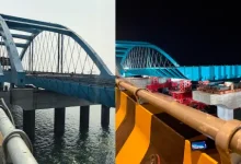 mumbai coastal road bridge installation