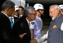 pm modi arrives at rio de janeiro airport for g20 summit